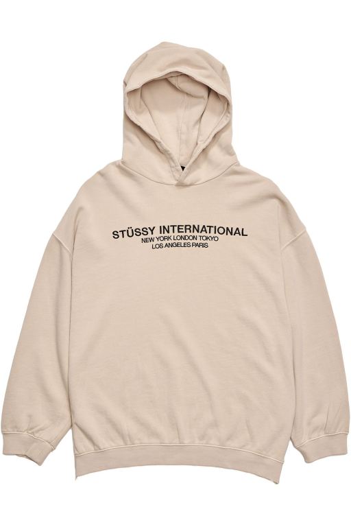 Stussy Womens INT. Embroidered Hood Leisure Sets Orange - PNXGM1478